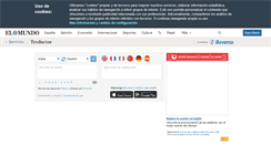 Desktop Screenshot of elmundo.reverso.net