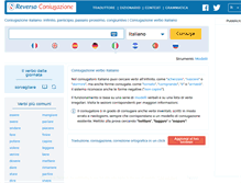 Tablet Screenshot of coniugazione.reverso.net